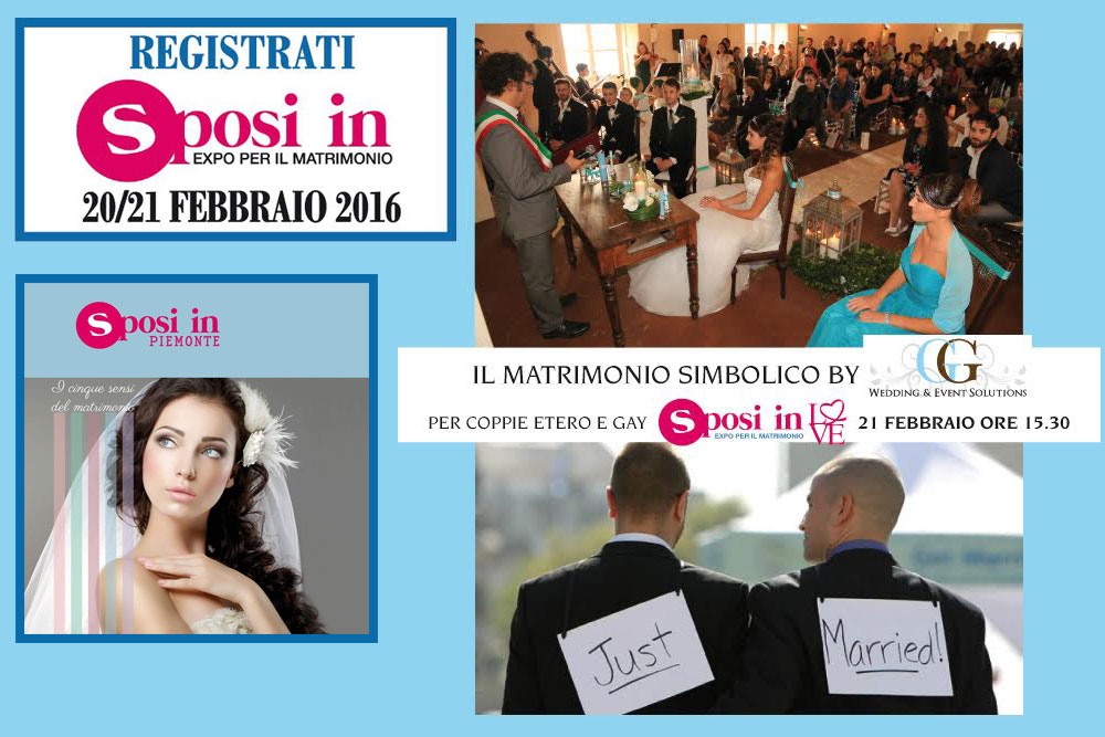 Il primo matrimonio simbolico per etero e gay a SPOSI IN matrimonio-gay