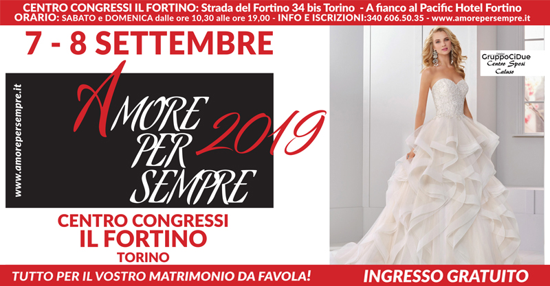 REGISTRATI SUBITO !!! fiera_sposi_torino_amore_per_sempre_2019